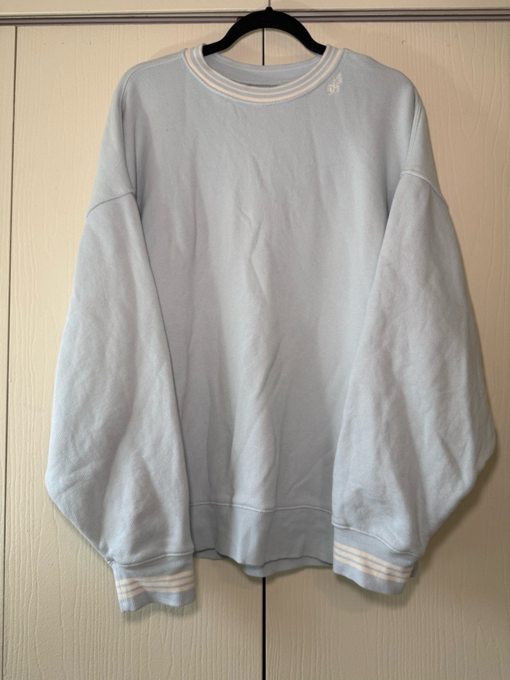 Dairy Girl Summer Light Blue Crewneck Sweatshirt - Picture 7 of 7
